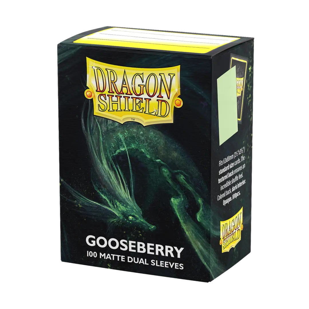 Dragon Shield | Matte Dual Sleeves | Gooseberry