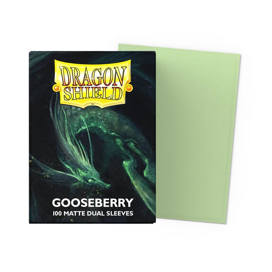 Dragon Shield | Matte Dual Sleeves | Gooseberry