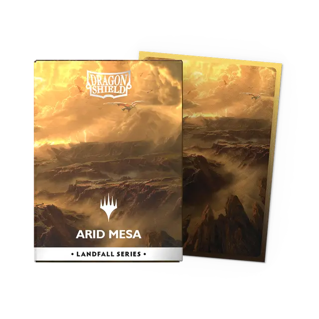Dragon Shield | Matte Dual Art Sleeves | Landfall series: Arid Mesa