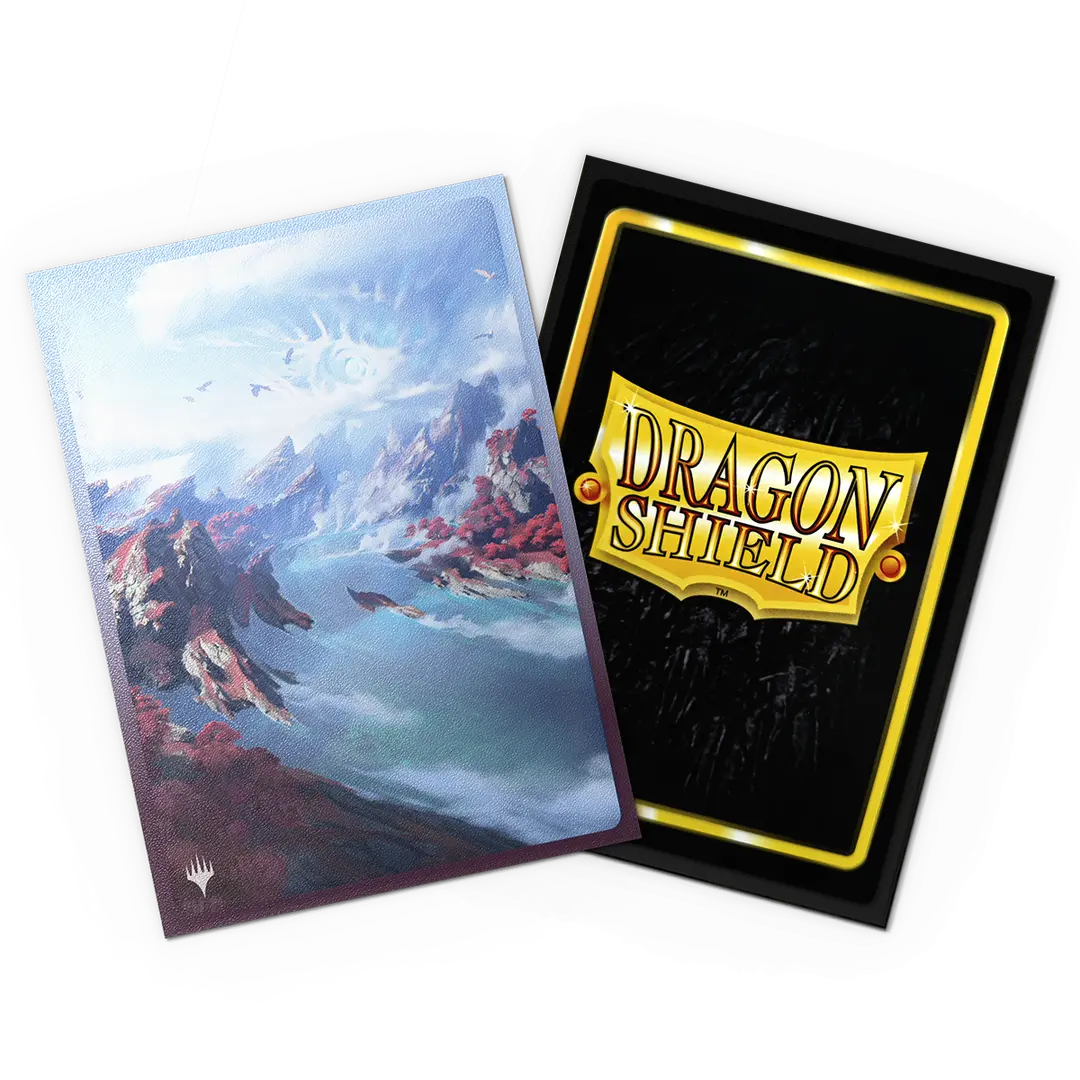 Dragon Shield | Matte Dual Art Sleeves | Landfall series: Scalding Tarn