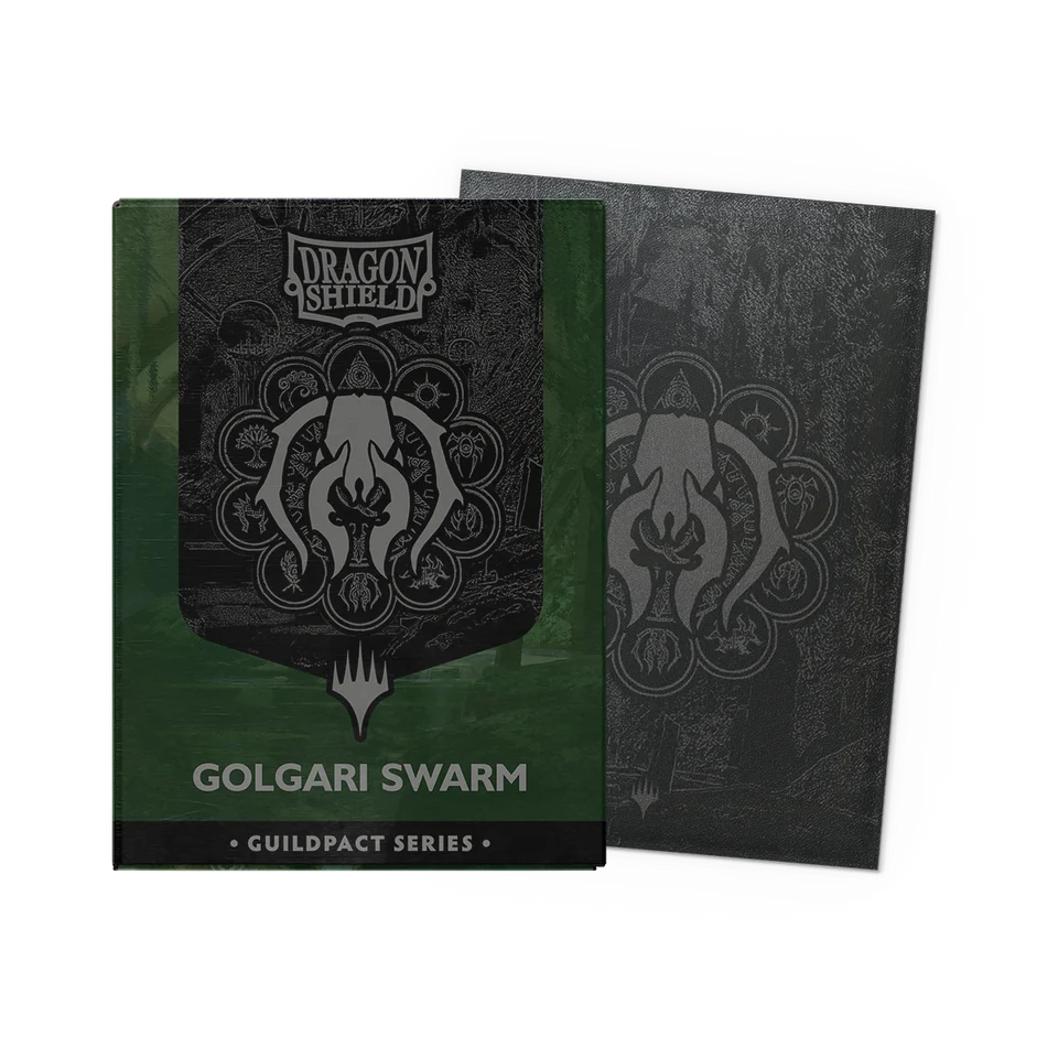 Dragon Shield | Matte Dual Art Sleeves | Guildpact series: Golgari Swarm
