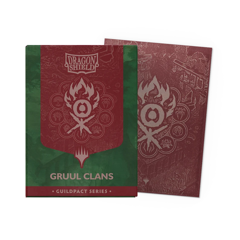 Dragon Shield | Matte Dual Art Sleeves | Guildpact series: Gruul Clans