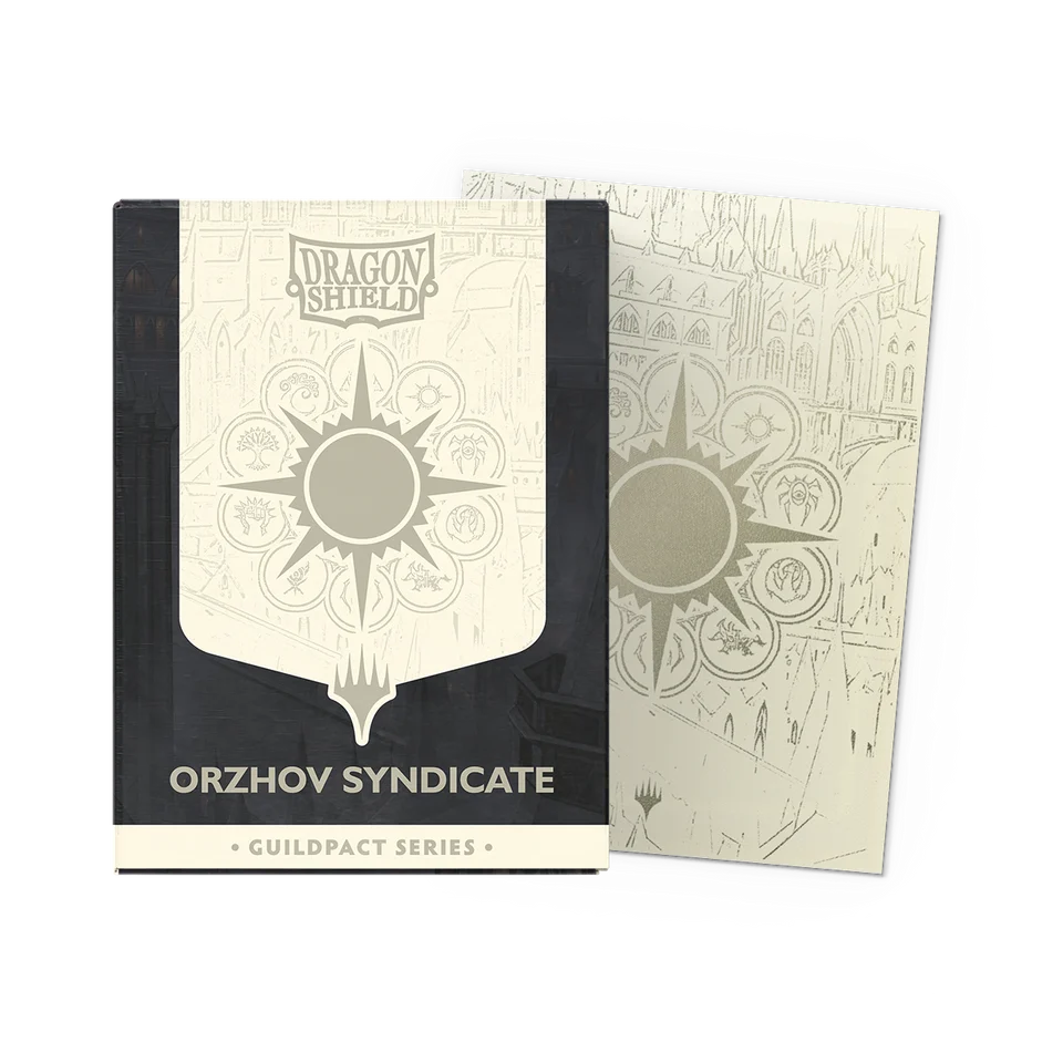 Dragon Shield | Matte Dual Art Sleeves | Guildpact series: Orzhov Syndicate