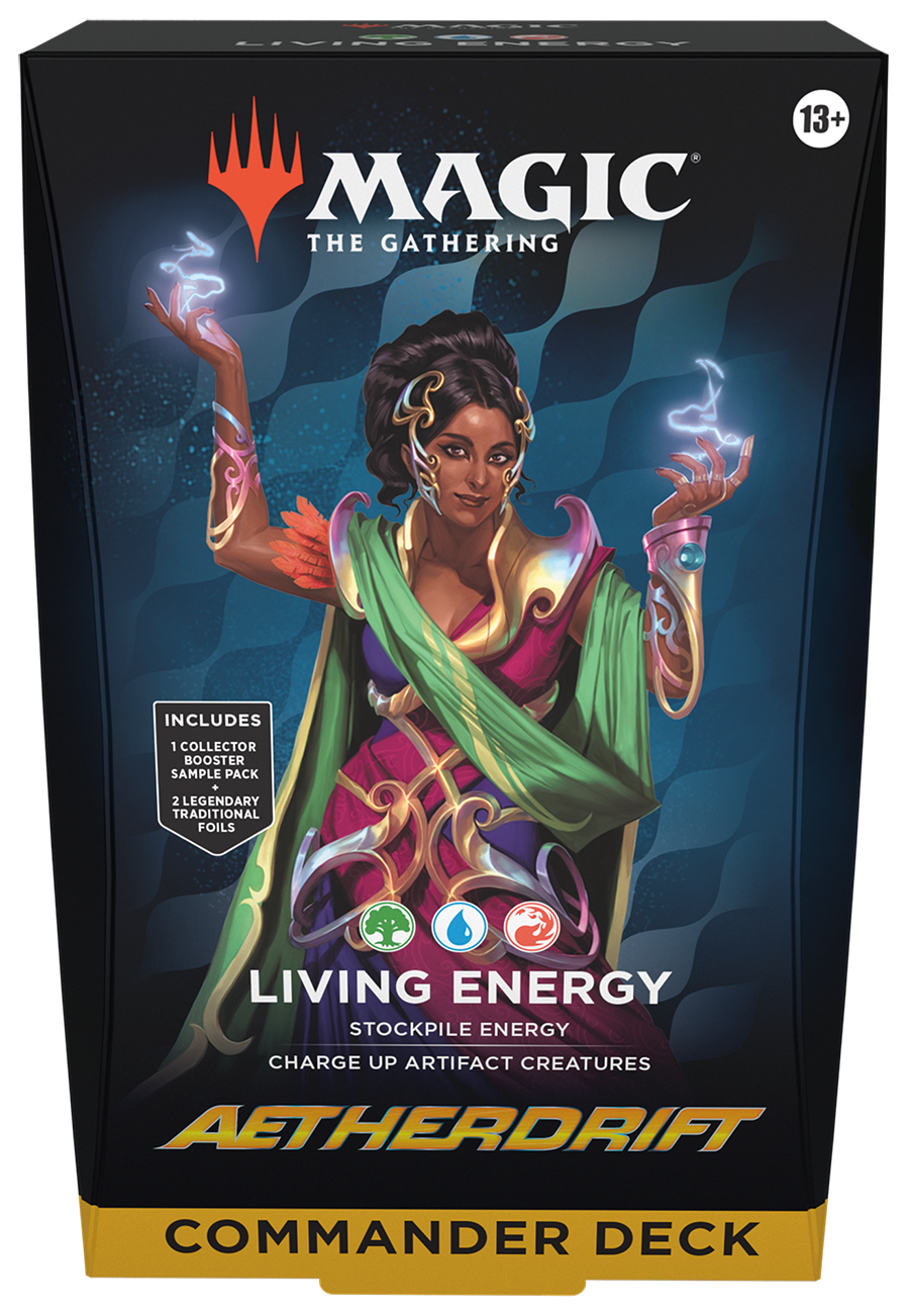 Aetherdrift Magic the Gathering Commander Deck Living Energy 2