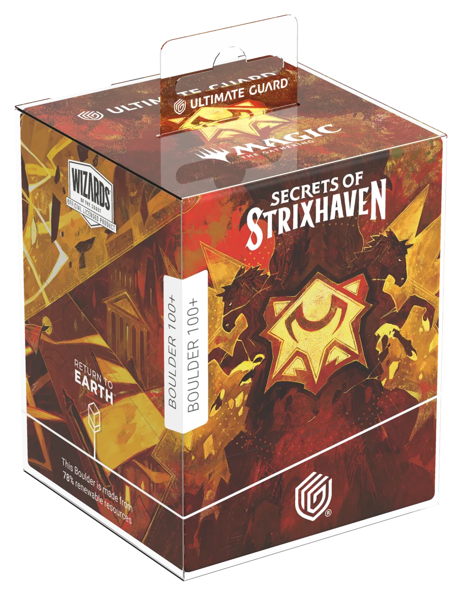 Deck Box - Ultimate Guard - Return to Earth - Boulder 100+ - Secrets of Strixhaven - Lorehold