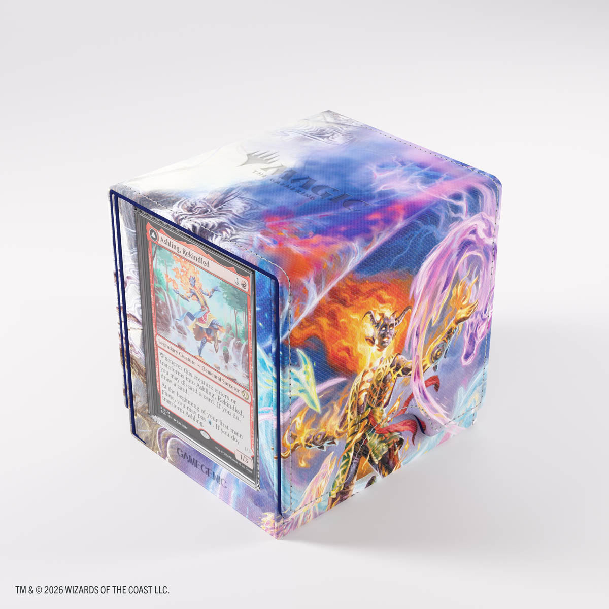 Deck Box - Gamegenic Sidekick Pro 100+ XL - Lorwyn Eclipsed - Ashling/Auntie Ool4
