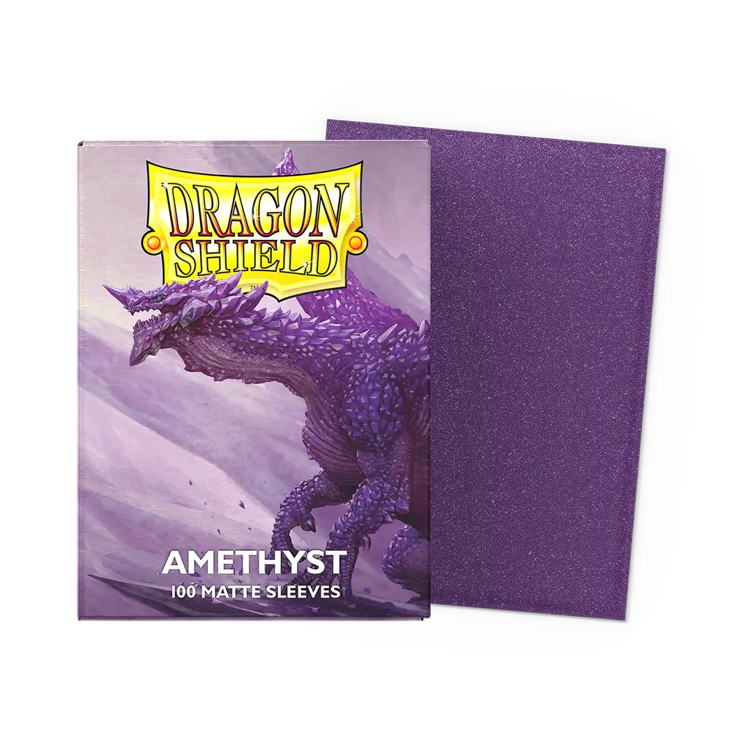 Dragon Shield | Matte Sleeves | Amethyst