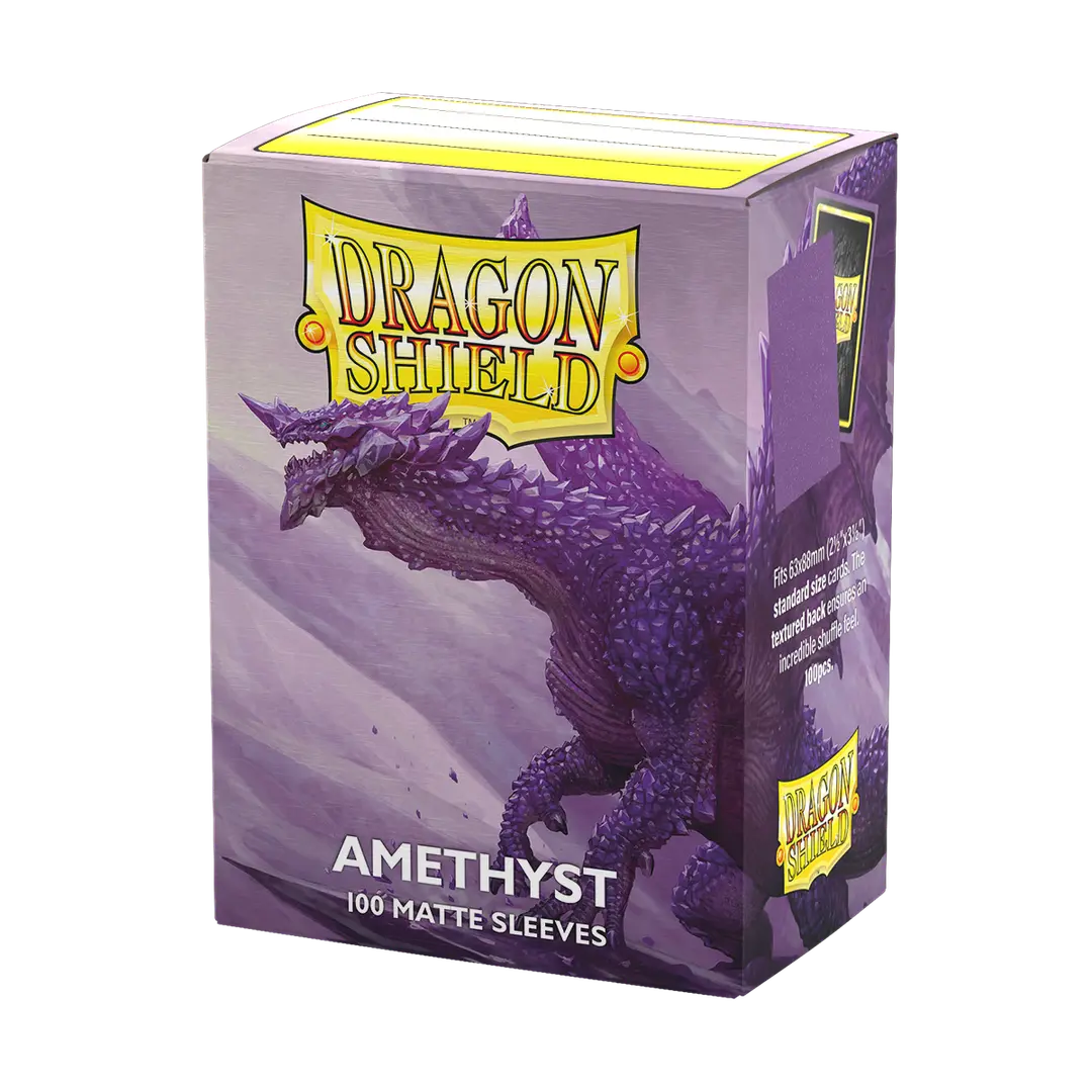 Dragon Shield | Matte Sleeves | Amethyst