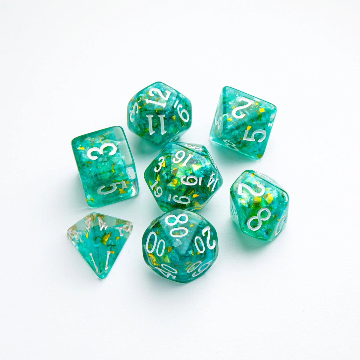 Accessoires - Gamegenic Candy Like Series RPG set - Mint (7 dice set)
