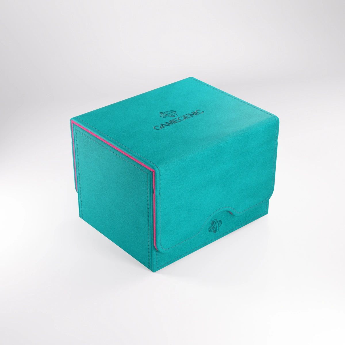 Deck Box - Gamegenic Sidekick 100+XL Convertible - Teal / Pink
