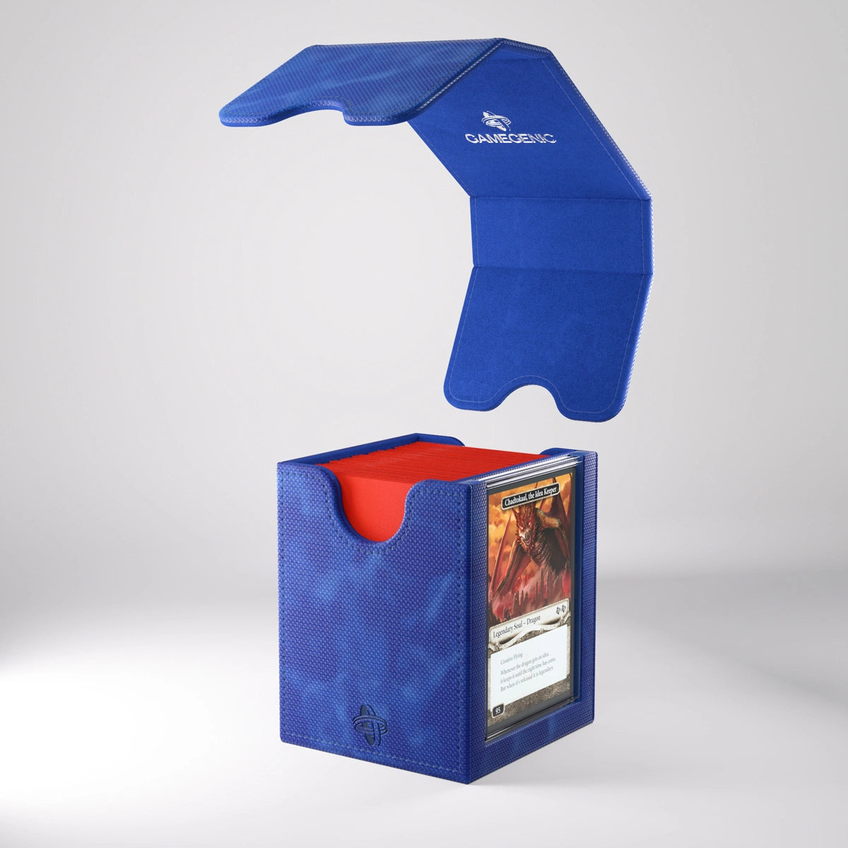 Deck Box - Gamegenic Squire Plus 100+ XL Convertible - Blue