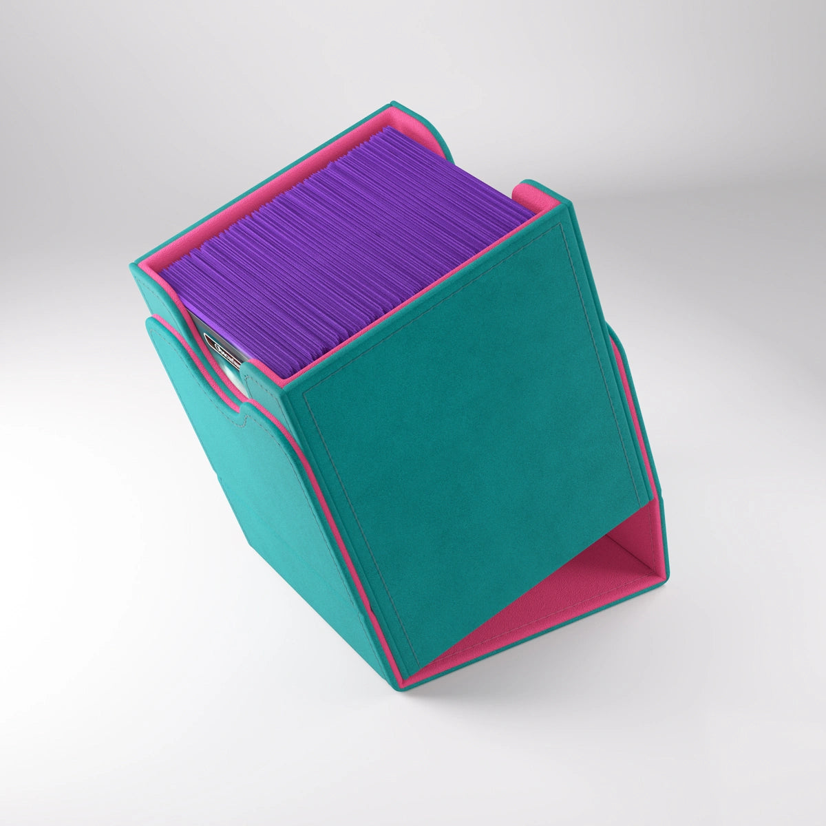 Deck Box - Gamegenic Squire 100+XL Convertible - Teal / Pink