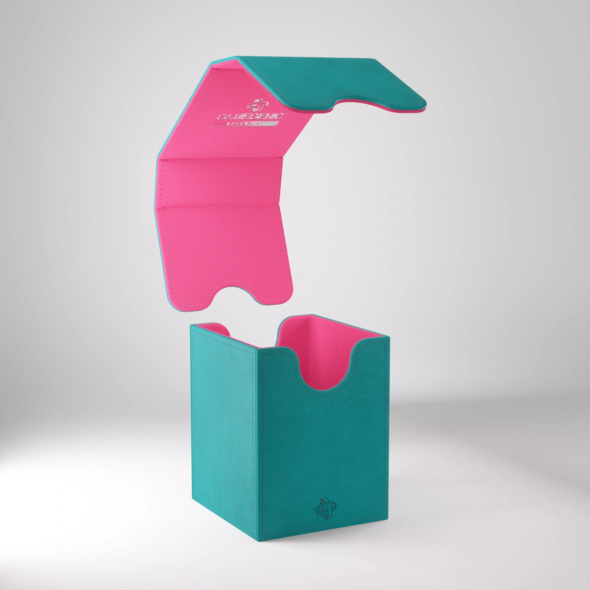 Deck Box - Gamegenic Squire 100+XL Convertible - Teal / Pink