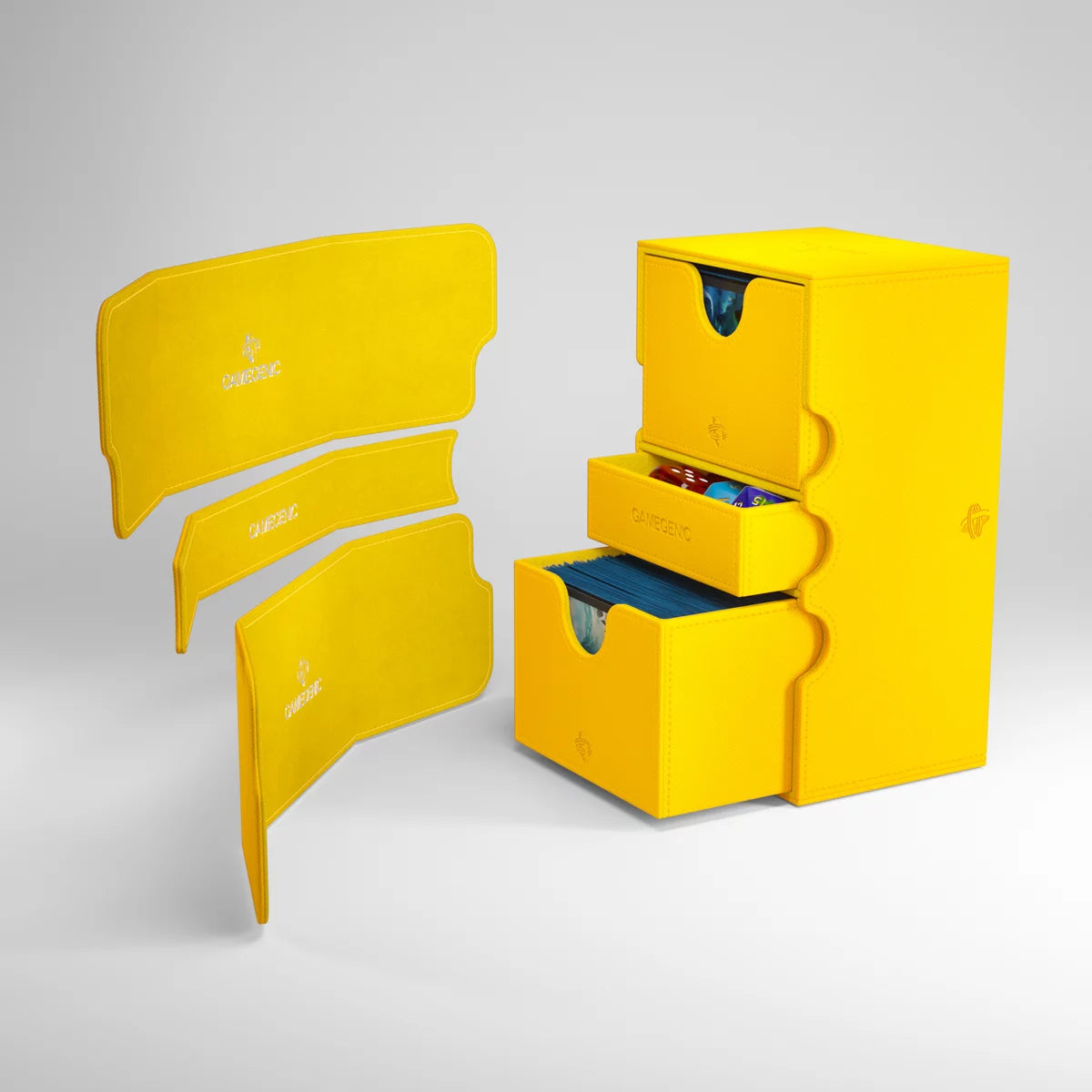 Deck Box - Gamegenic Stronghold 200+XL Convertible - Yellow