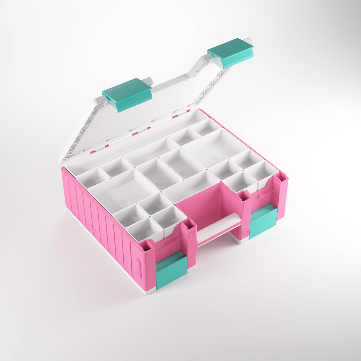 Gamegenic | Game Castle | Pink / White / Teal