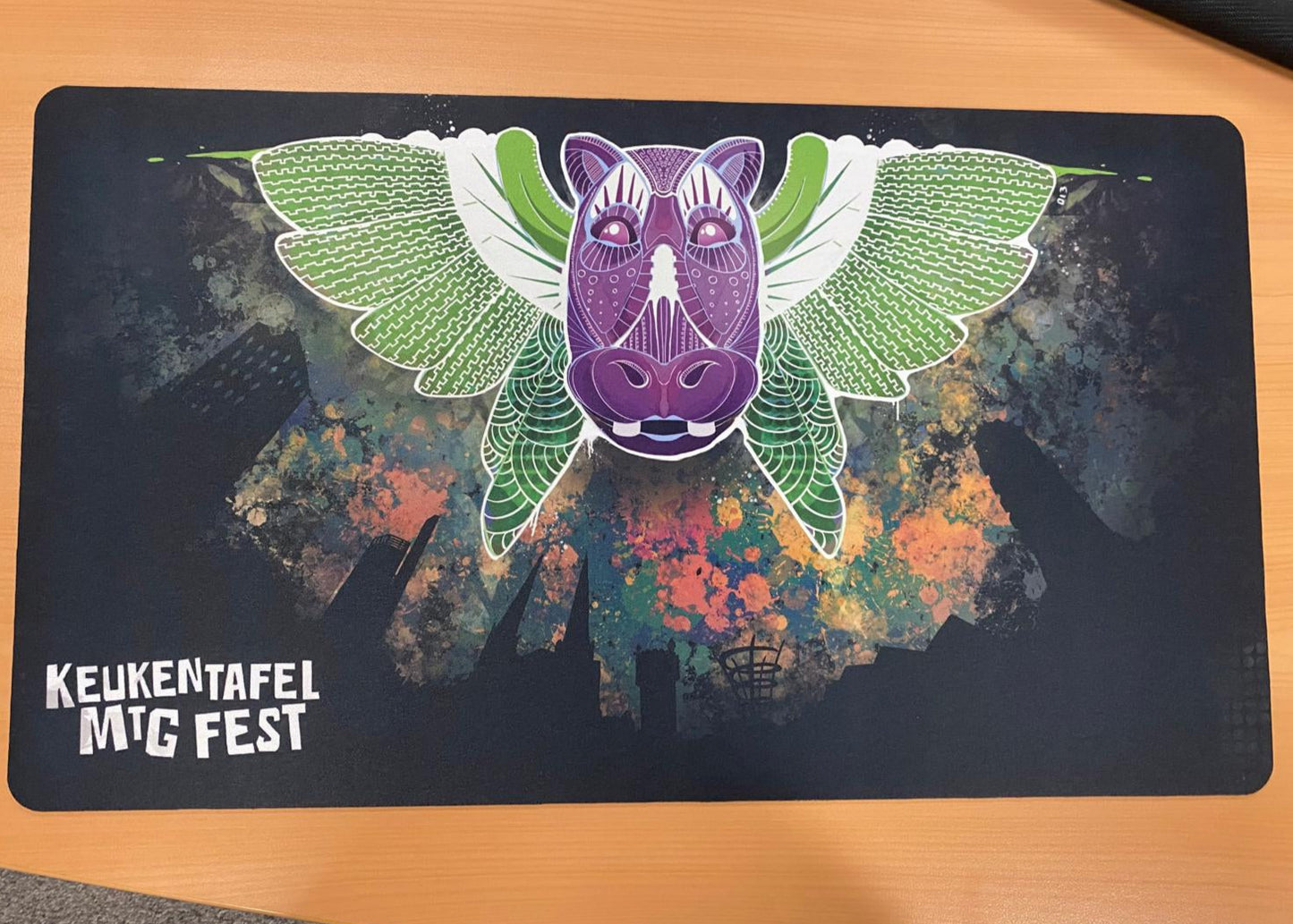 KeukentafelMtG Fest Official Playmat Magic the Gathering