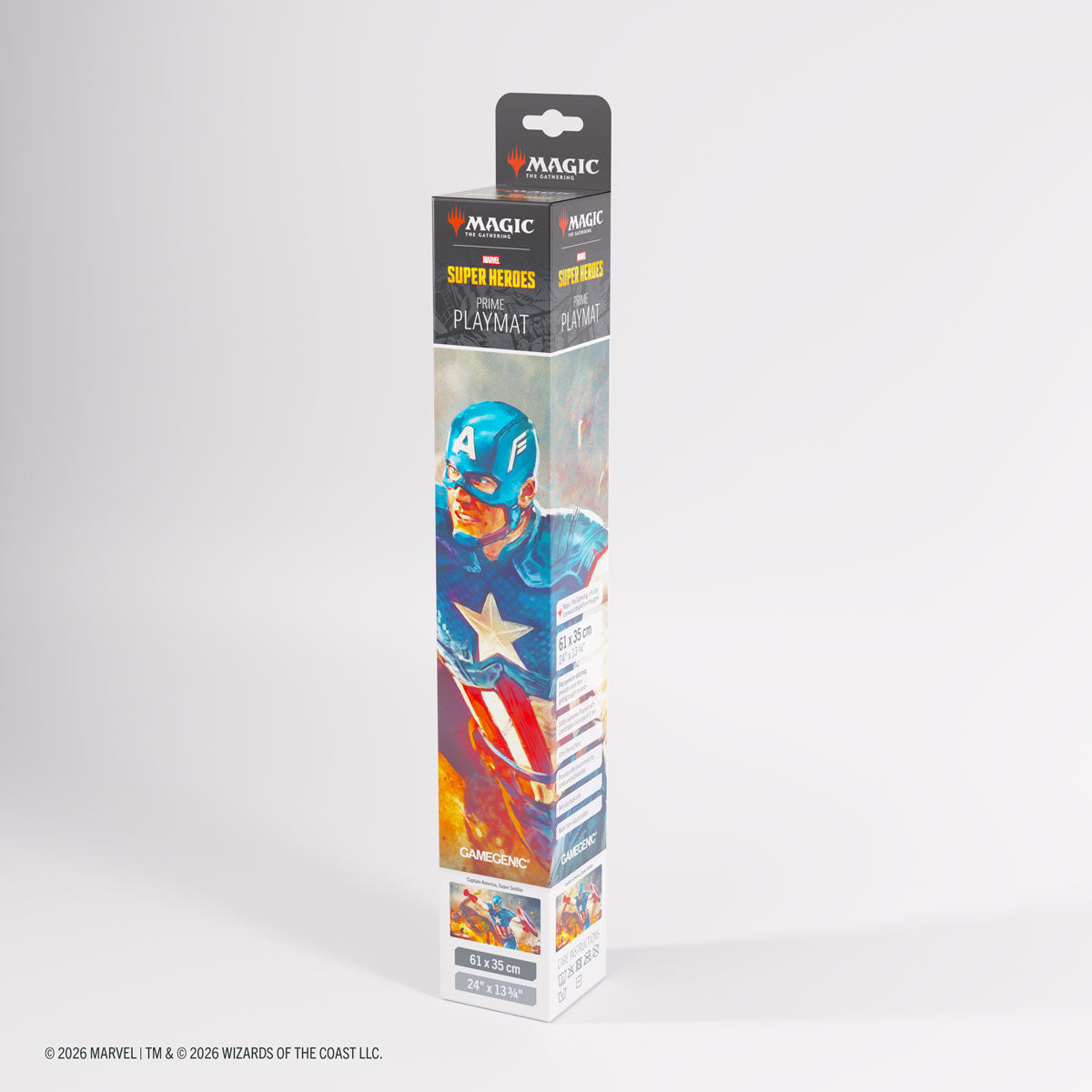 Playmat - Gamegenic - Prime 2mm - Marvel Super Heroes - Captain America