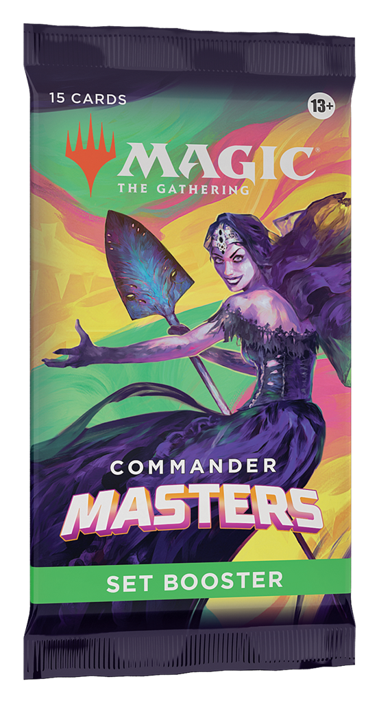 MTG Commander Masters: Set Booster front