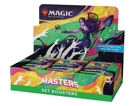MtG Commander Masters Set booster box