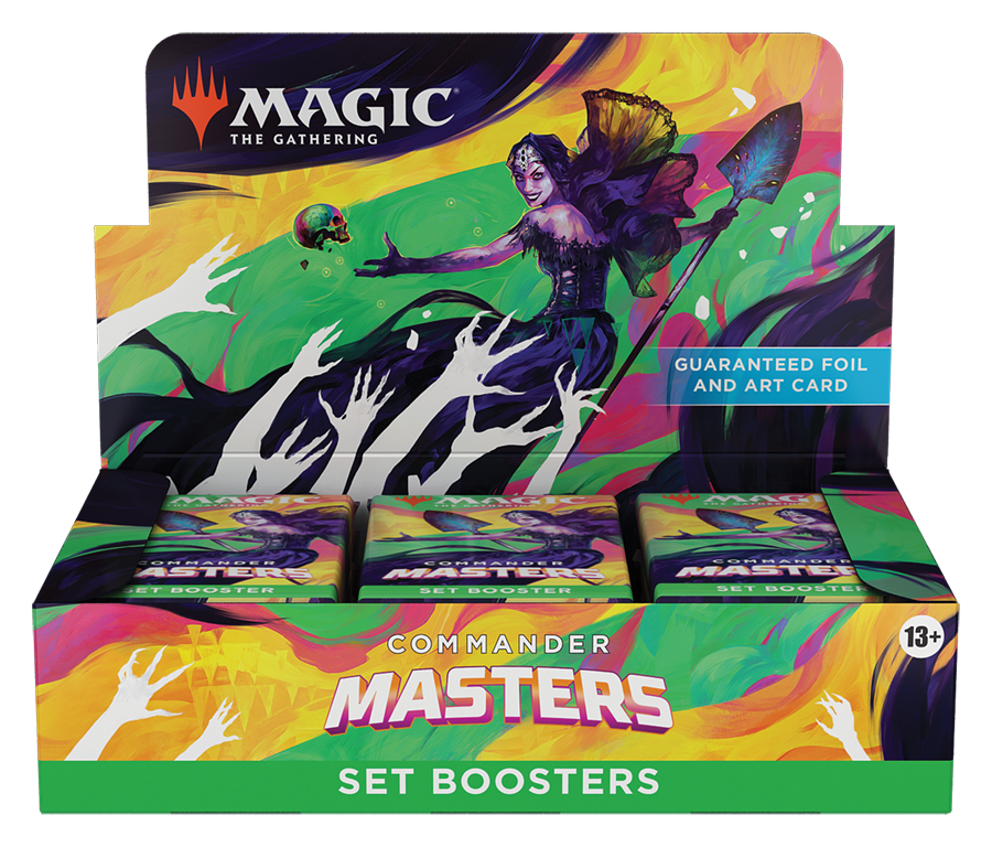 MTG Commander Masters: Set boosterbox front