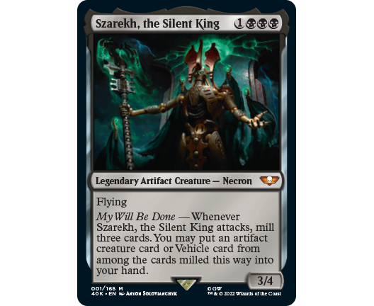 MTG X Warhammer 40,000 | Commander Deck: Necron Dynasties