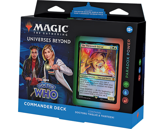 Doctor Who | Preconstructed Commander Deck: Paradox Power | Magic: the Gathering | Universes Beyond