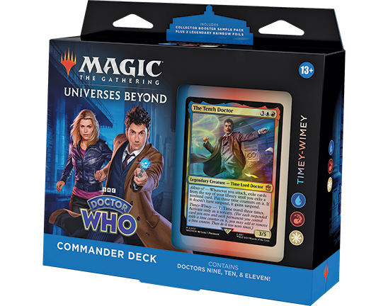 Doctor Who | Preconstructed Commander Deck: Timey-Wimey | Magic: the Gathering | Universes Beyond