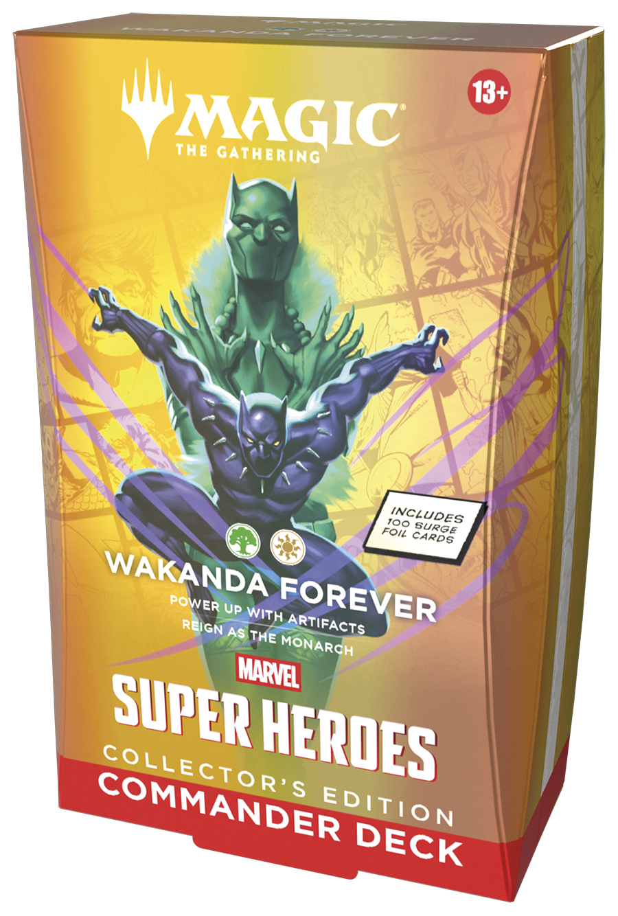 Marvel Super Heroes Collector's Edition Commander Deck: Wakanda Forever | Magic: The Gathering