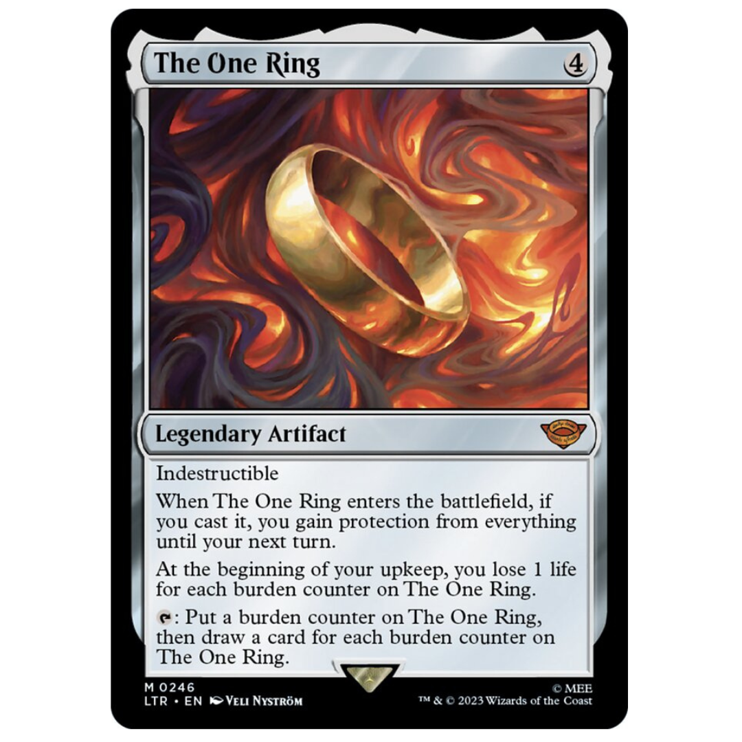 The One Ring LOTR MTG Tales of Middle Earth