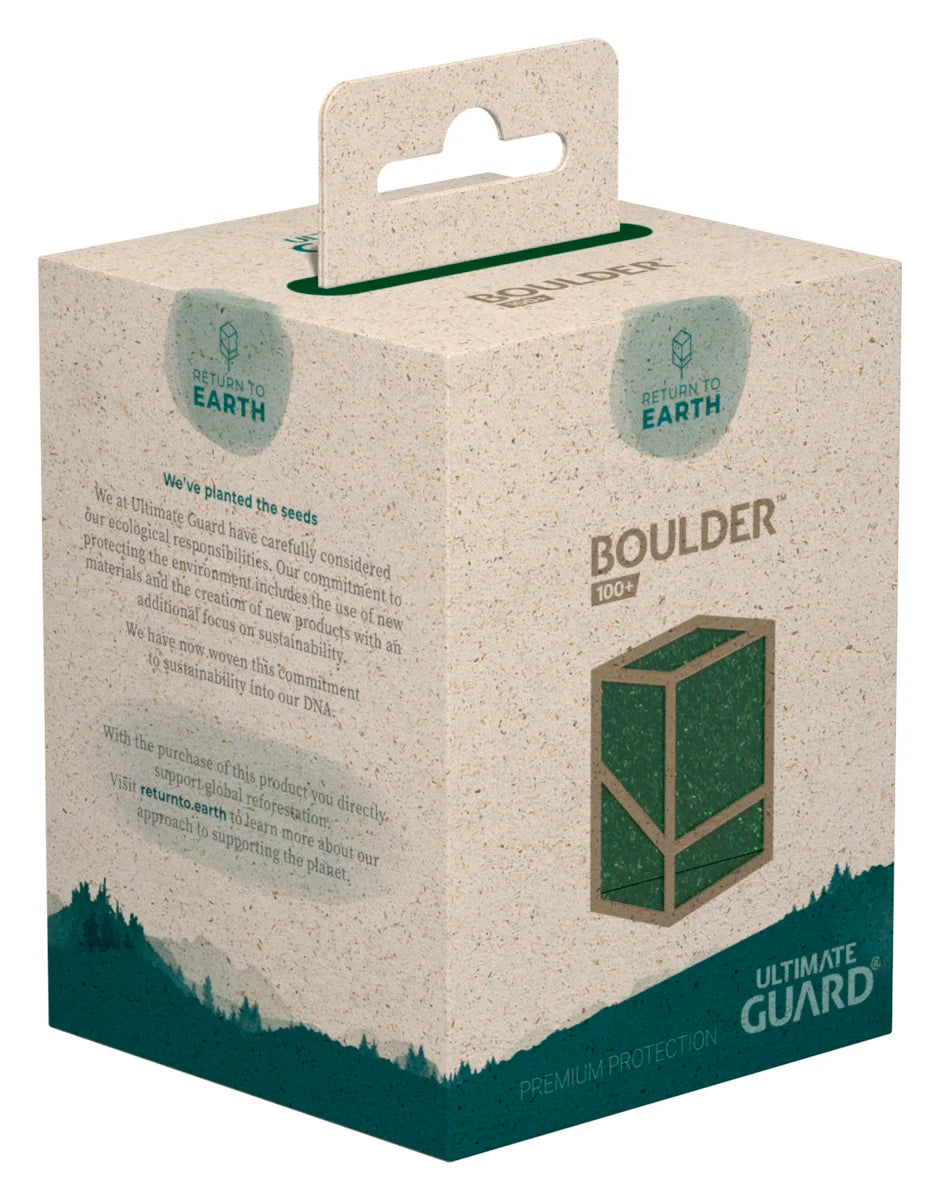 Deck Box - Ultimate Guard - Return to Earth - Boulder 100+ Green
