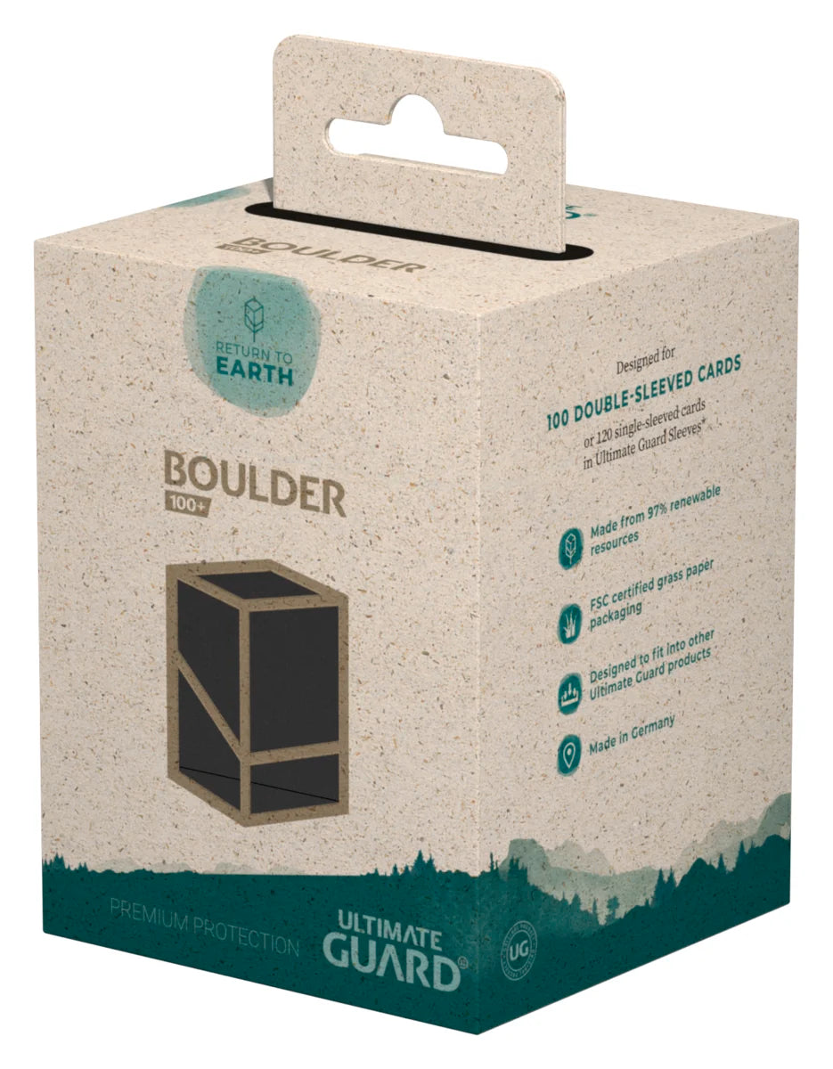 Deck Box - Ultimate Guard - Return to Earth - Boulder 100+ Black