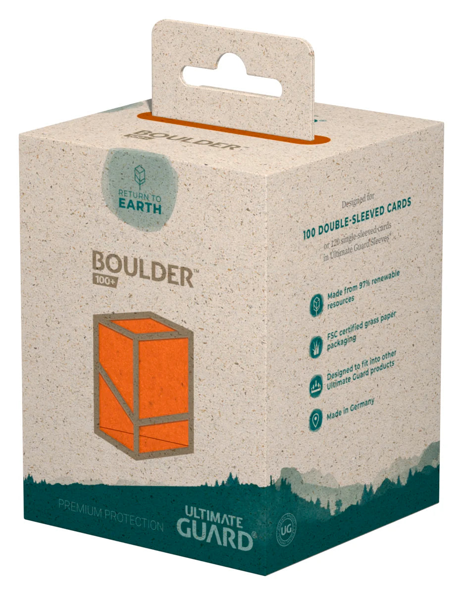 Deck Box - Ultimate Guard - Return to Earth - Boulder 100+ Orange
