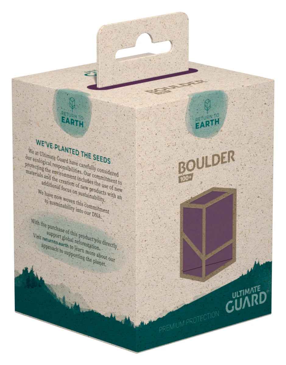 Deck Box - Ultimate Guard - Return to Earth - Boulder 100+ Purple