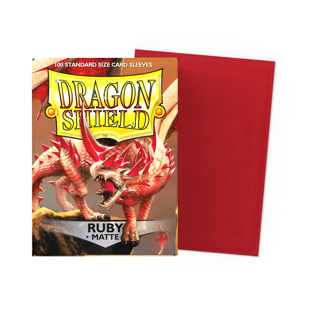 Dragon Shield | Matte Sleeves | Ruby