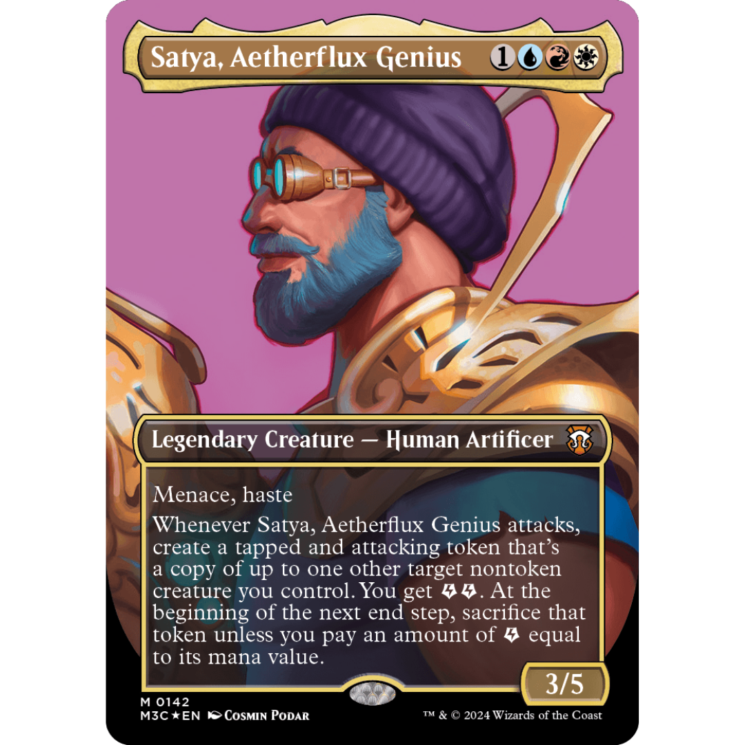 Satya, Aetherflux Genius MH3 MTG