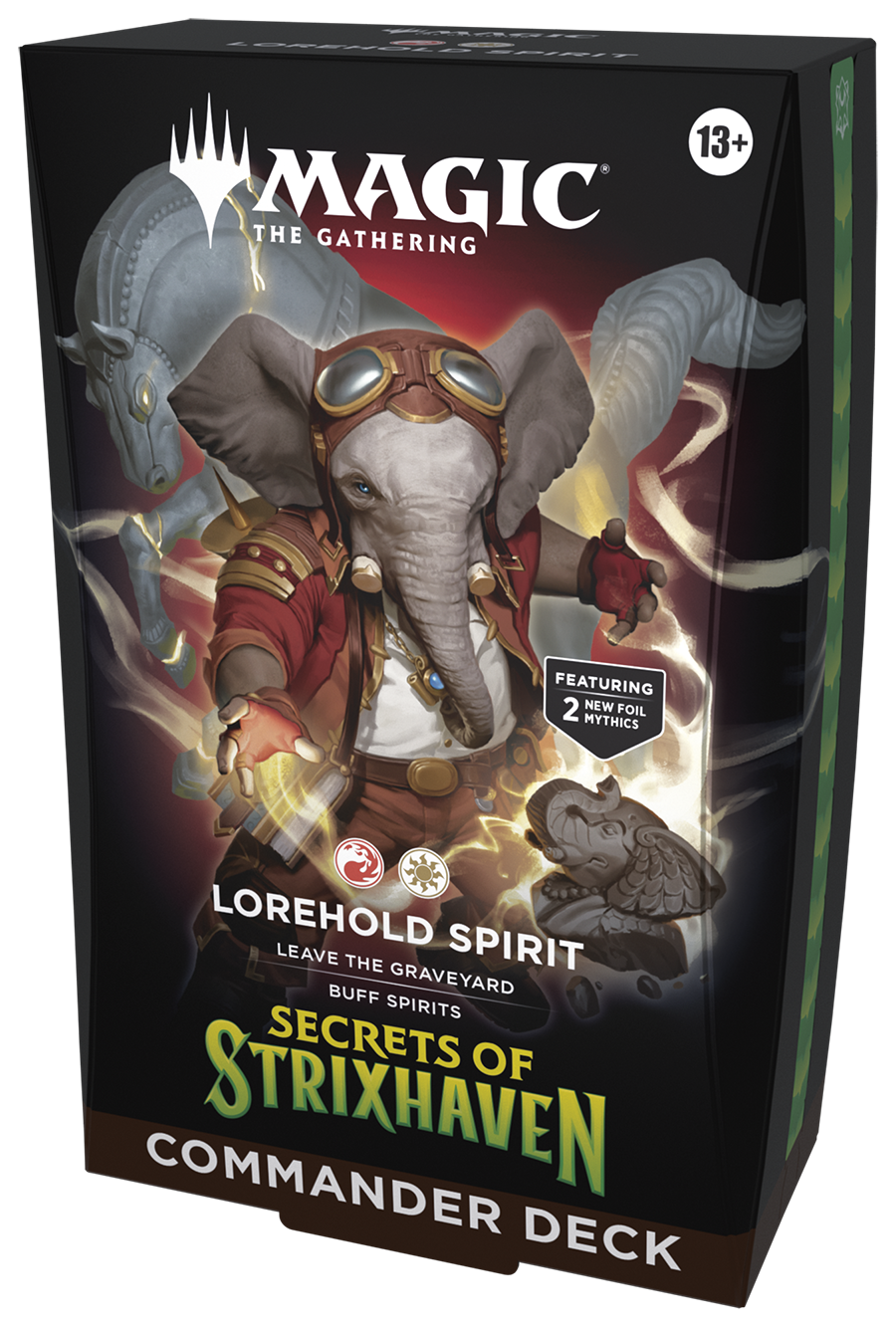 Secrets of Strixhaven Lorehold Spirit | Preconstructed Commander Deck | Magic: The Gathering