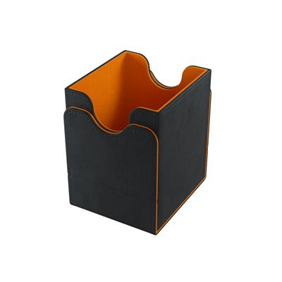Deck Box - Gamegenic Squire 100+XL Convertible - Black / Orange