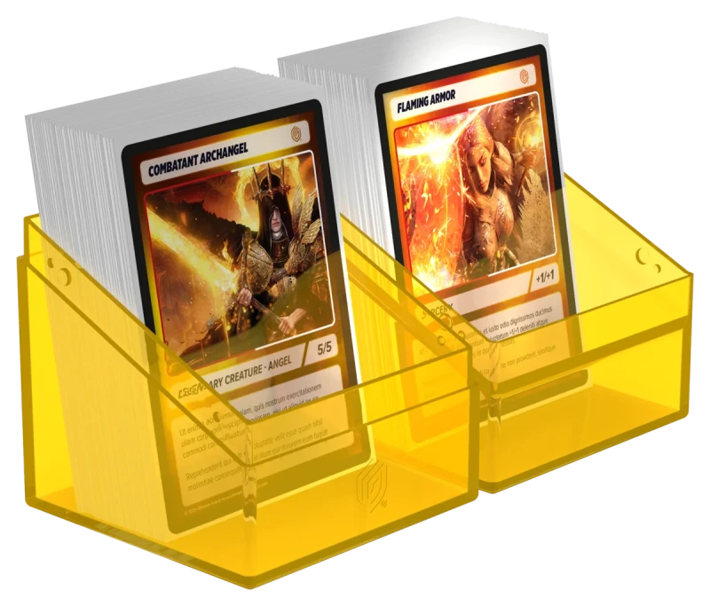 Deck Box - Ultimate Guard - Boulder 100+ Clear - Amber