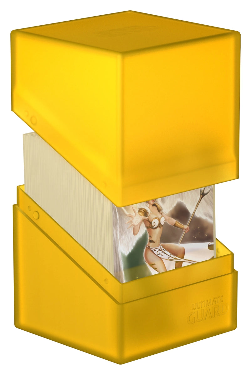 Deck Box - Ultimate Guard - Boulder 100+ Amber