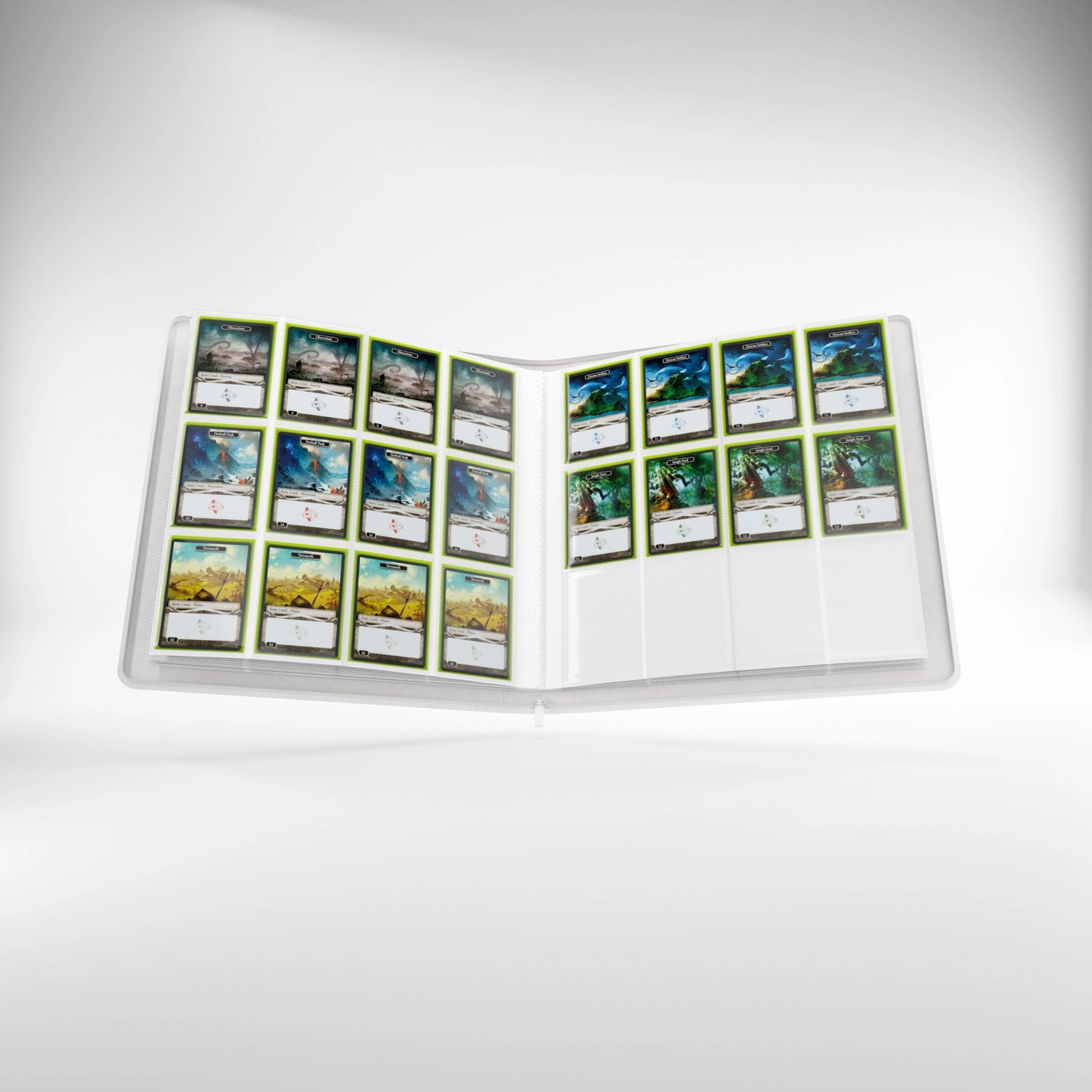 Gamegenic Zip-up Album 24-Pocket - White