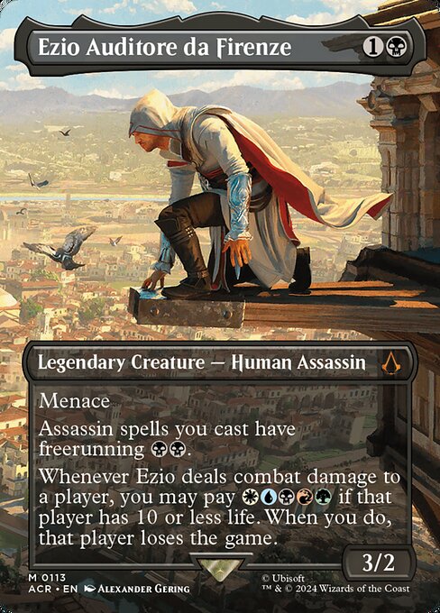 Ezio Auditore da Firenze Magic the Gathering Assassins Creed