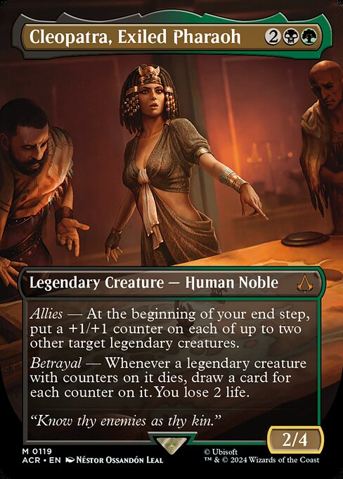Cleopatra Exiled Pharaoh Magic the Gathering Assassins Creed