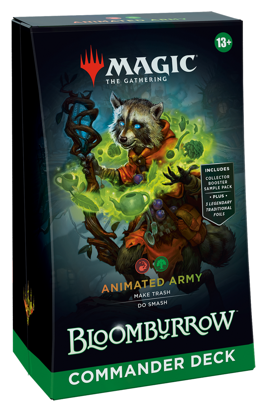 Bloomburrow Commander Deck Animated Army Magic: The Gathering