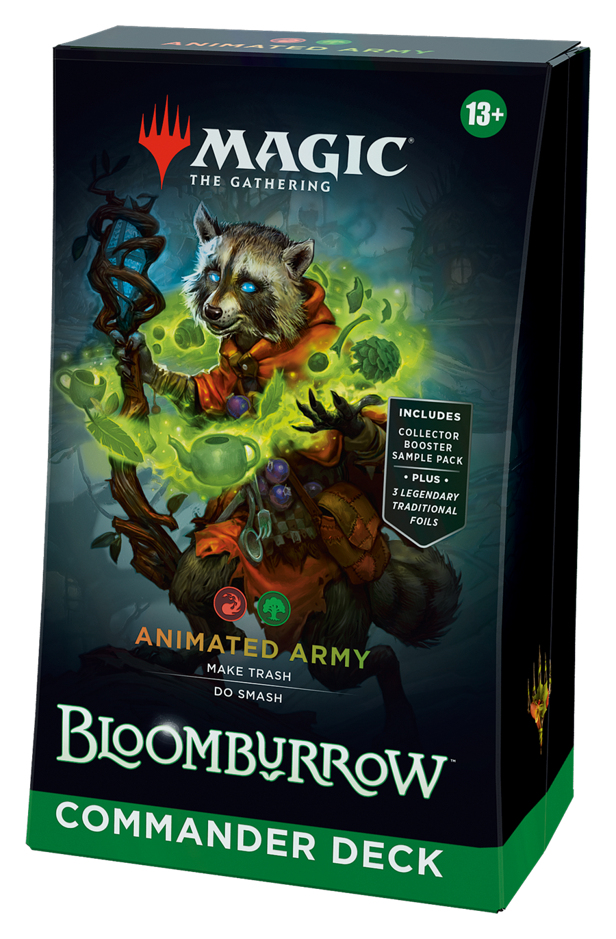 Bloomburrow Commander Deck Animated Army Magic: The Gathering