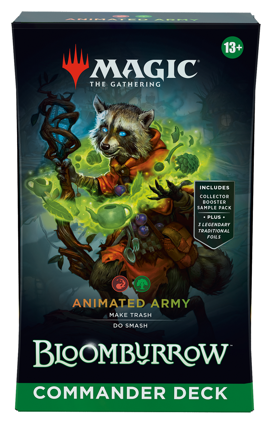 Bloomburrow Commander Deck Animated Army Magic: The Gathering