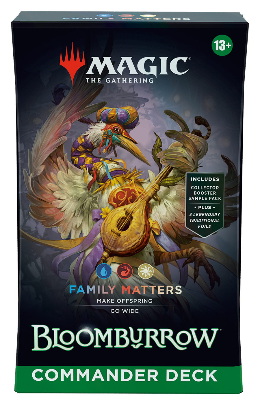 Bloomburrow Commander Deck Family Matters Magic: The Gathering