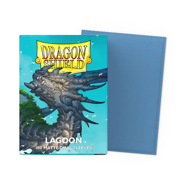 Dragon Shield | Matte Dual Sleeves | Lagoon