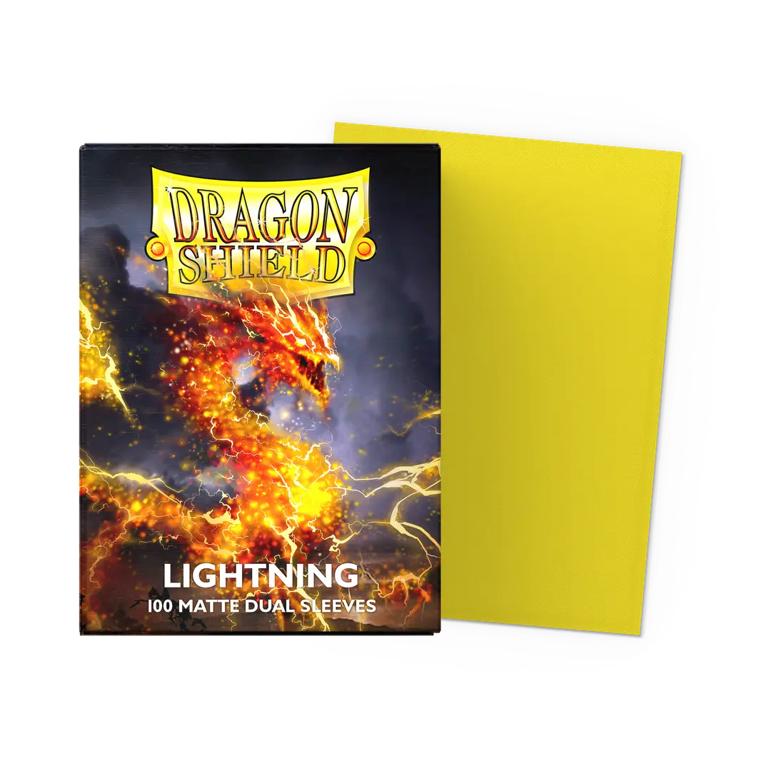 Dragon Shield | Matte Dual Sleeves | Lightning