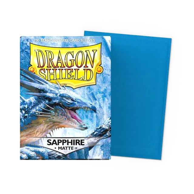 Dragon Shield | Matte Sleeves | Sapphire