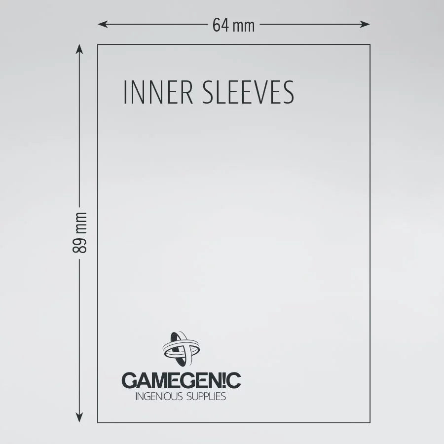 Gamegenic - Inner Sleeves - Toploader (100)
